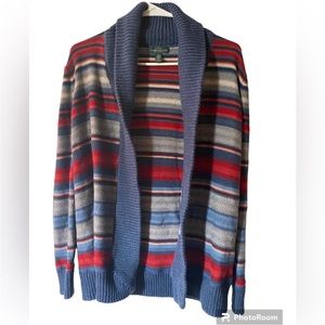 Ralph Lauren Western Style Open Cardigan